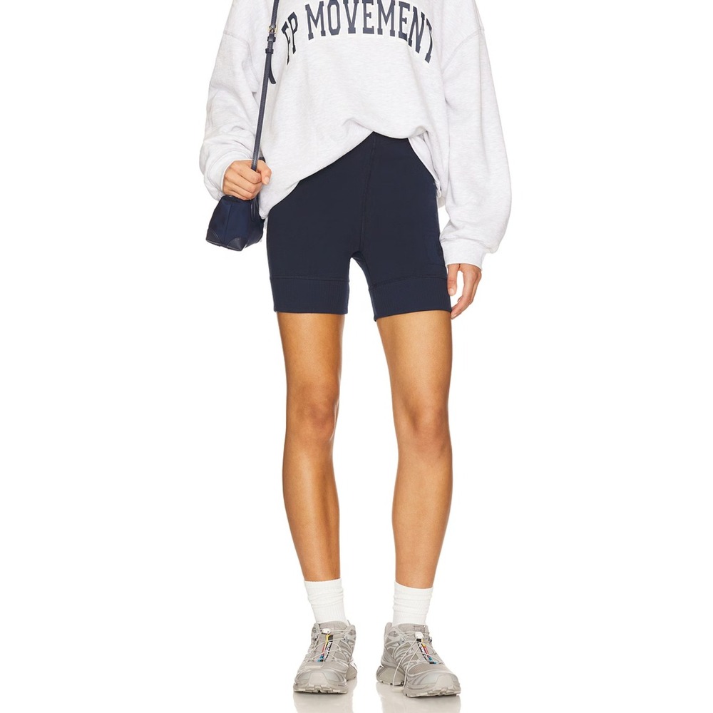 FP Movement by Free People Navy Bike Shorts - Picture 2 of 15